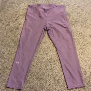 Under Armour women’s leggings. Purple xl
